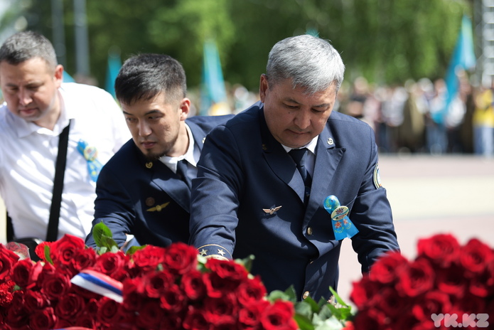 В Усть-Каменогорске празднуют 81 годовщину Великой Победы